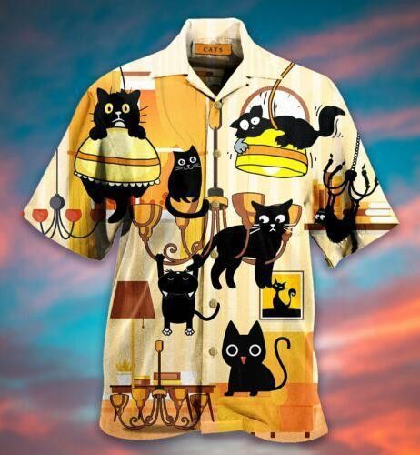 Cats Trendy Hawaiian Shirt
