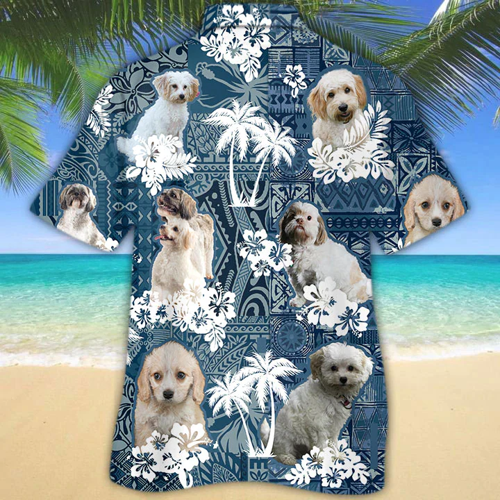 Cavachon Trendy Hawaiian Shirt, Cavachon Summer Aloha Trendy Hawaiian Shirt For Men, Women