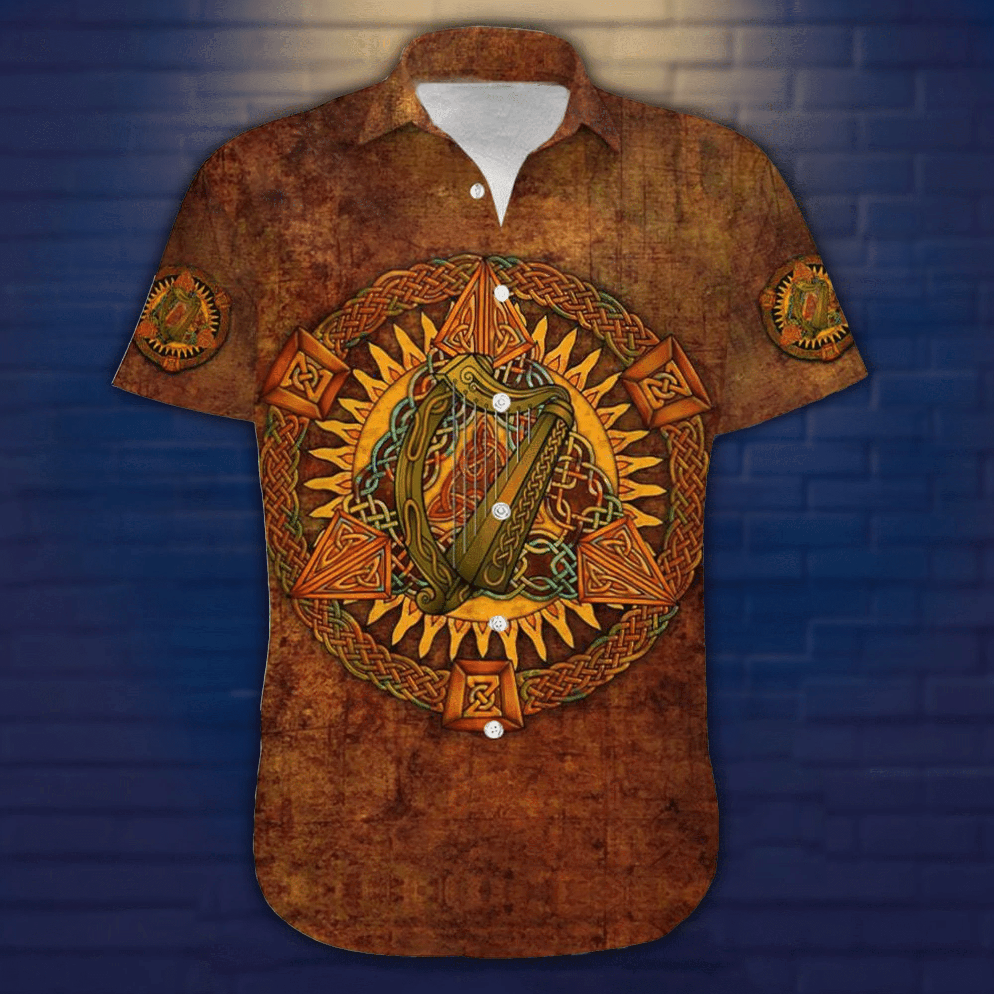 Celtic Celebration: St. Patrick’s Day Hawaiian Shirt