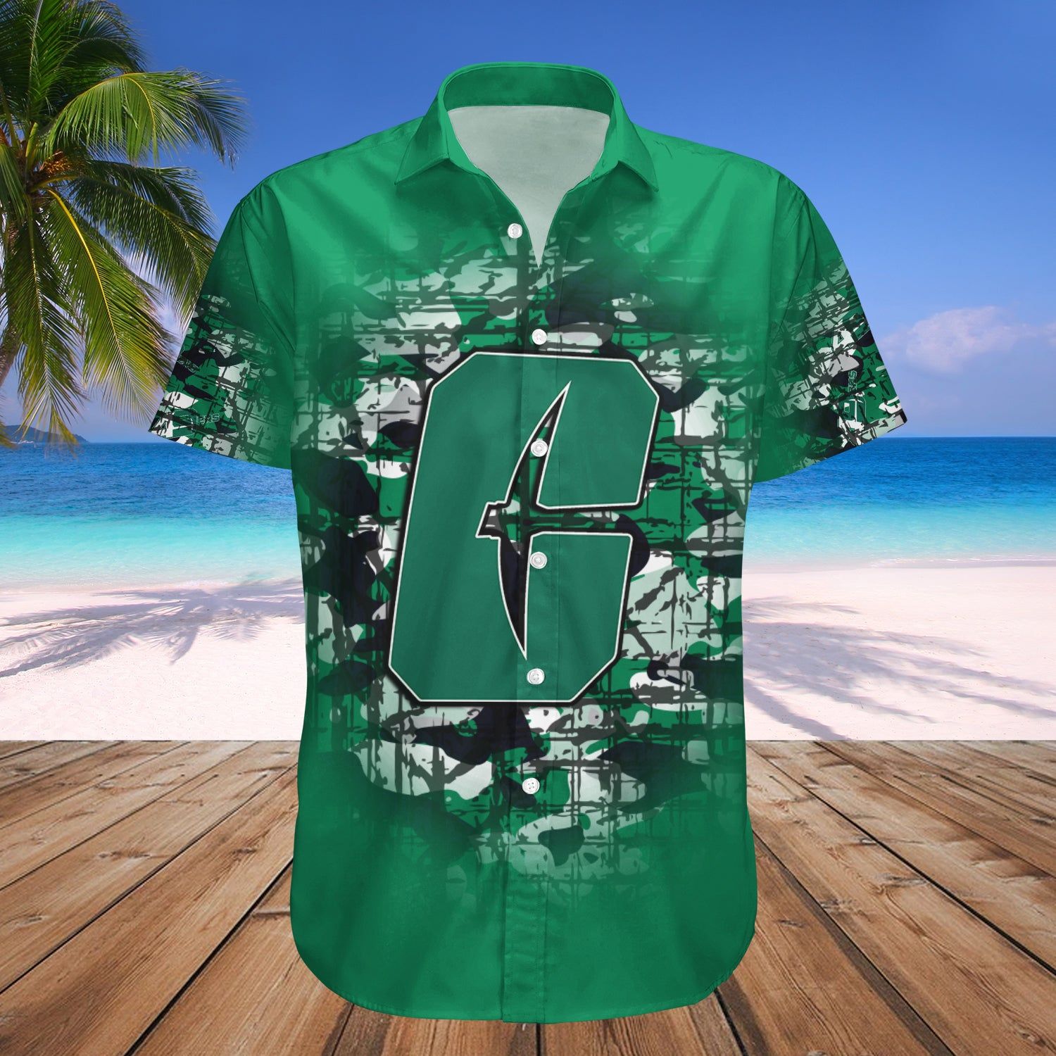 Charlotte 49Ers Hawaii Shirt Camouflage Vintage – NCAA