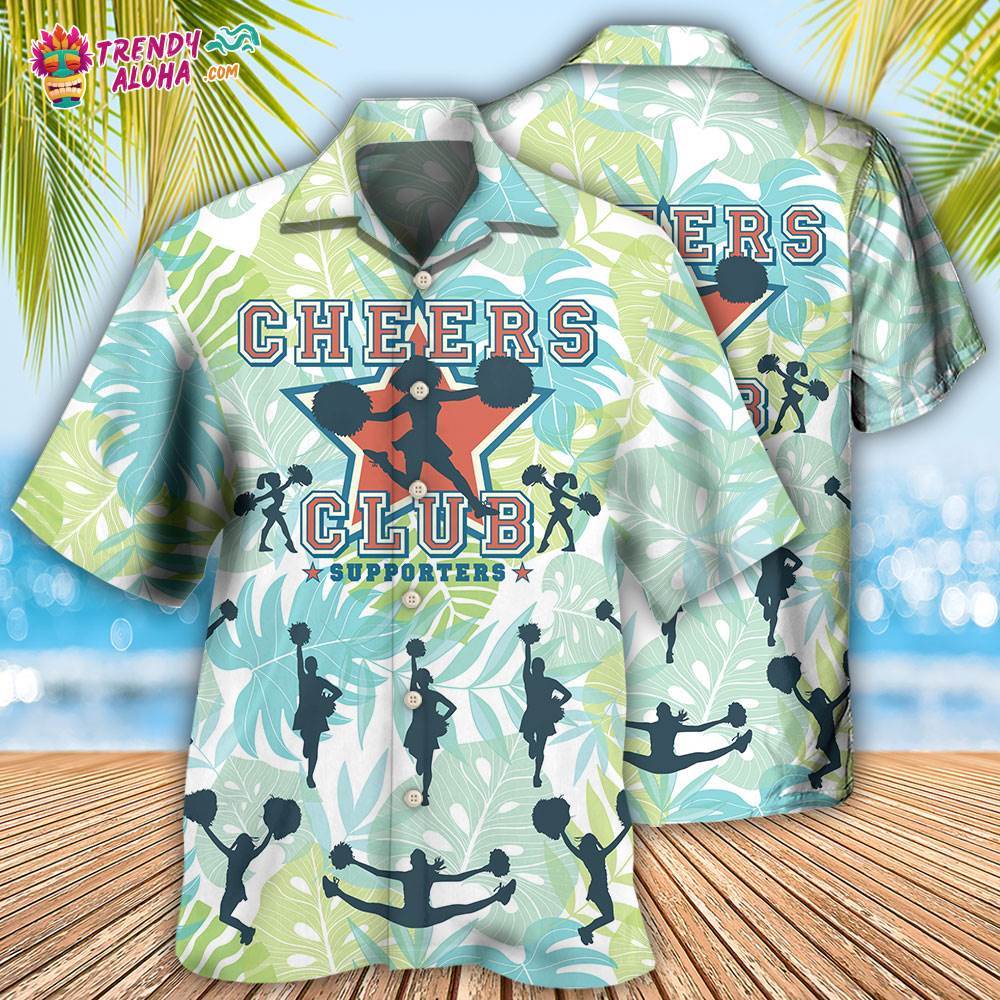 Cheerleading Club Support Hawaiian Shirt – Trendy Aloha