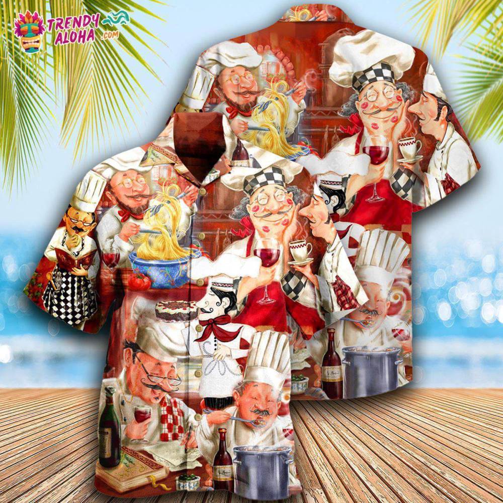 Chef Cooking Is The Art Of Life I’m So Happy Hawaiian Shirt – Trendy Aloha