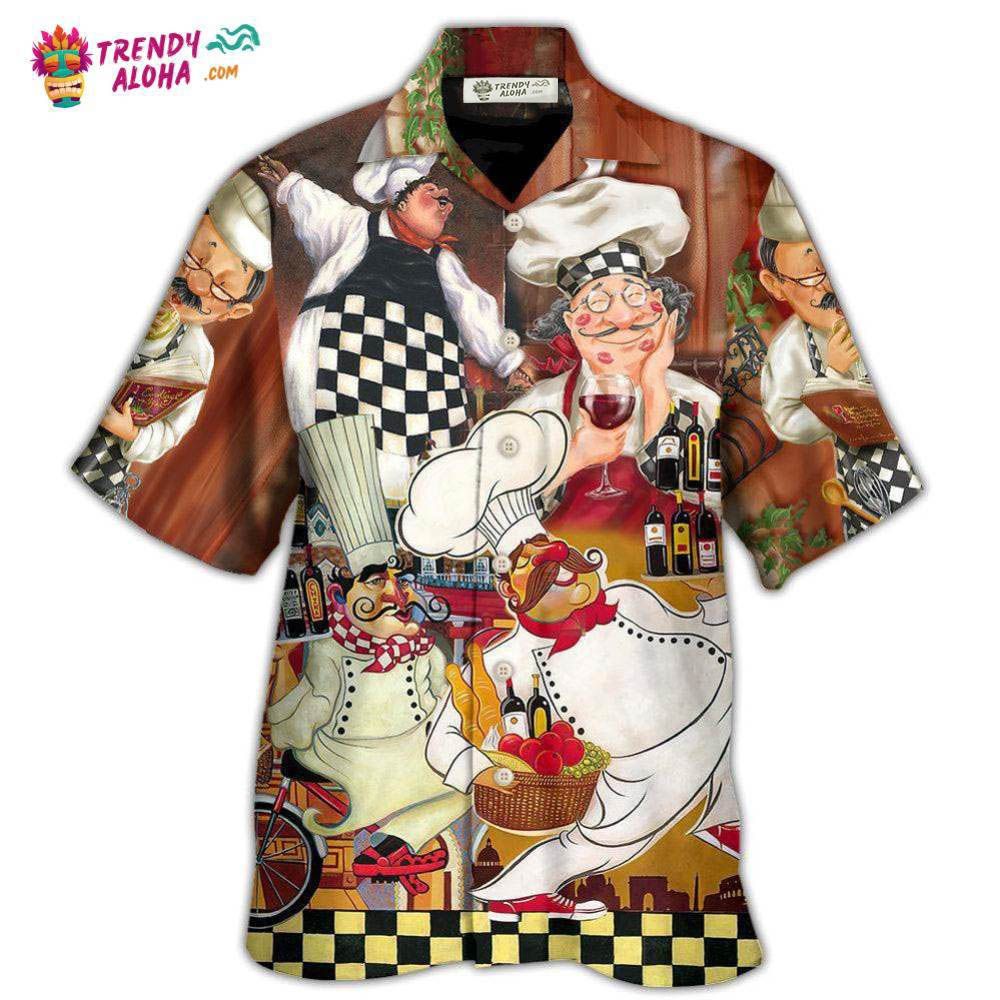 Chef Funny Cooking Vintage Dinner’S Time Hawaiian Shirt – Trendy Aloha Chef Funny Cooking Vintage Dinner’S Time Hawaiian Shirt – Trendy Aloha