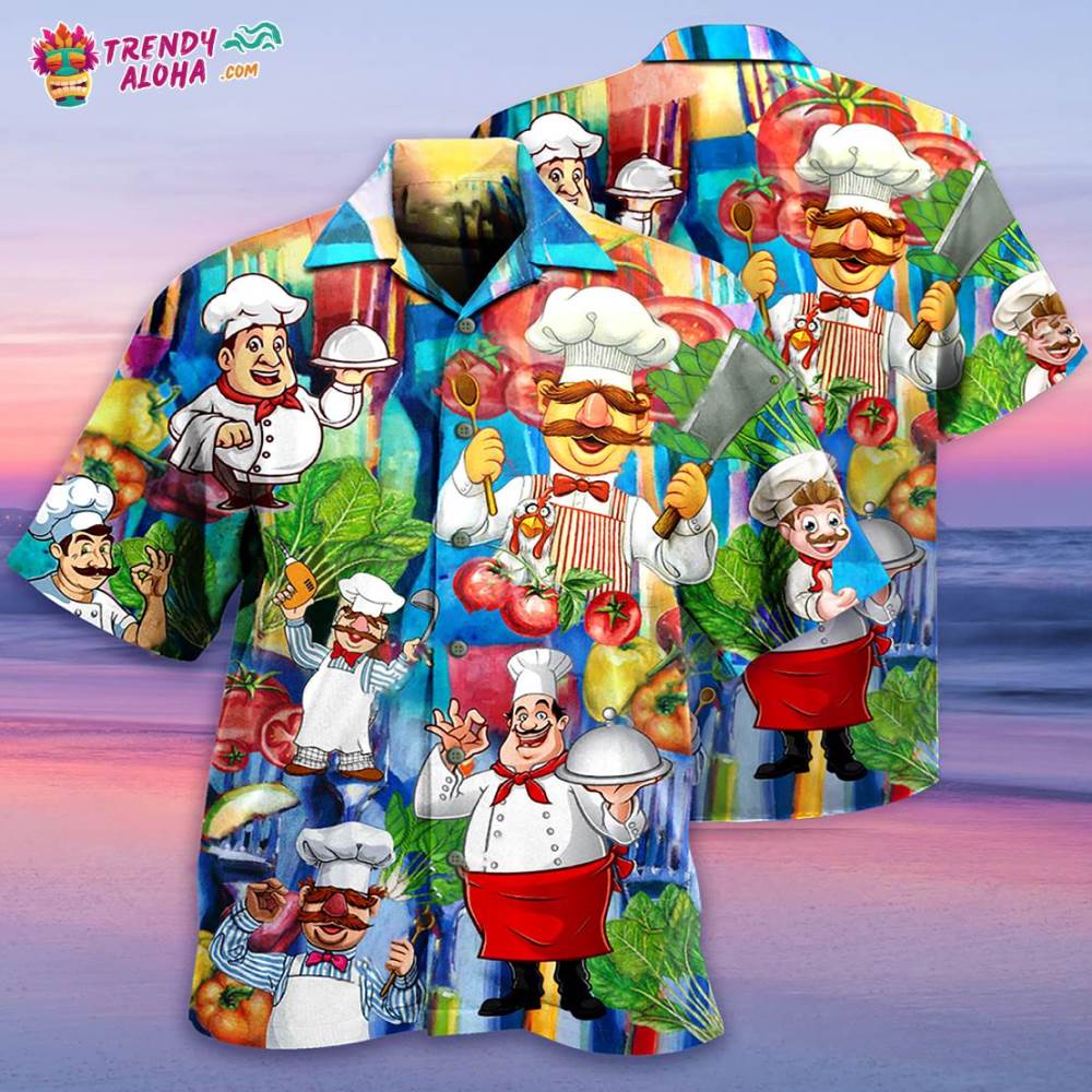 Chef Once You Put My Meat In Your Mouth You’Re Going To Want To Swallow Hawaiian Shirt – Trendy Aloha
