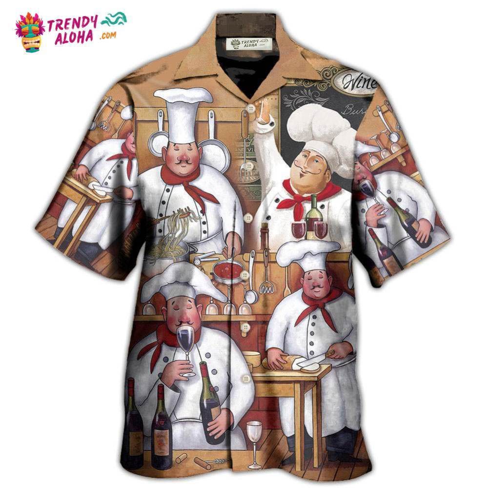 Chef The Best Master Cooking Vintage Style Hawaiian Shirt – Trendy Aloha