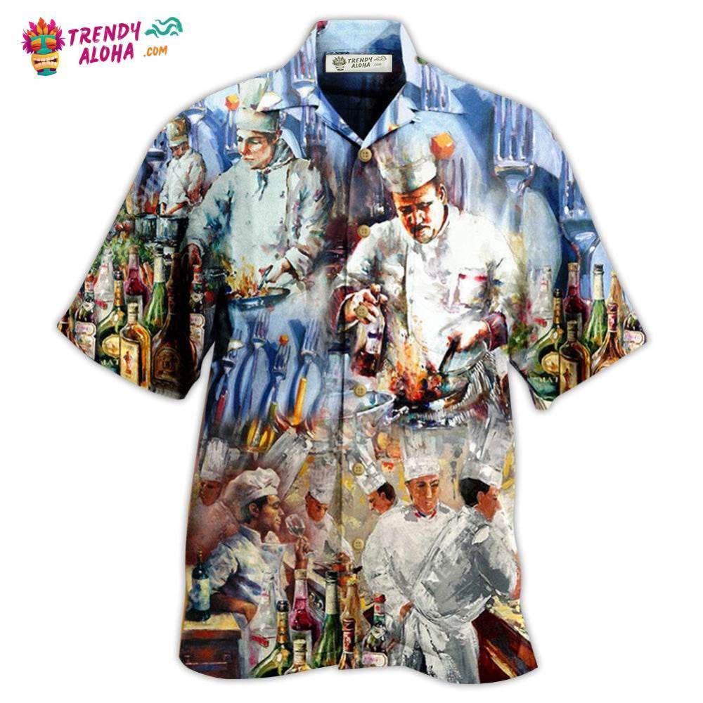 Chef To Make Magic With Knives And Fire Hawaiian Shirt – Trendy Aloha Chef To Make Magic With Knives And Fire Hawaiian Shirt – Trendy Aloha