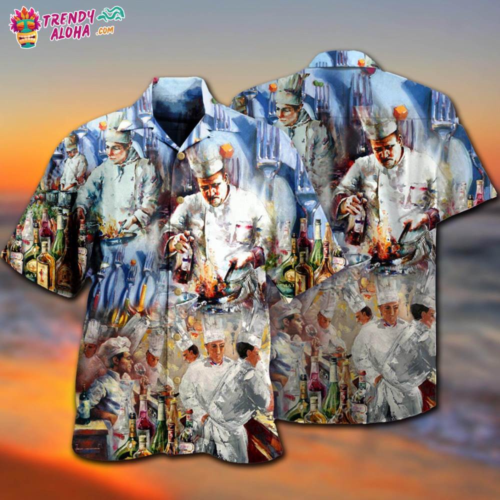 Chef To Make Magic With Knives And Fire Hawaiian Shirt – Trendy Aloha