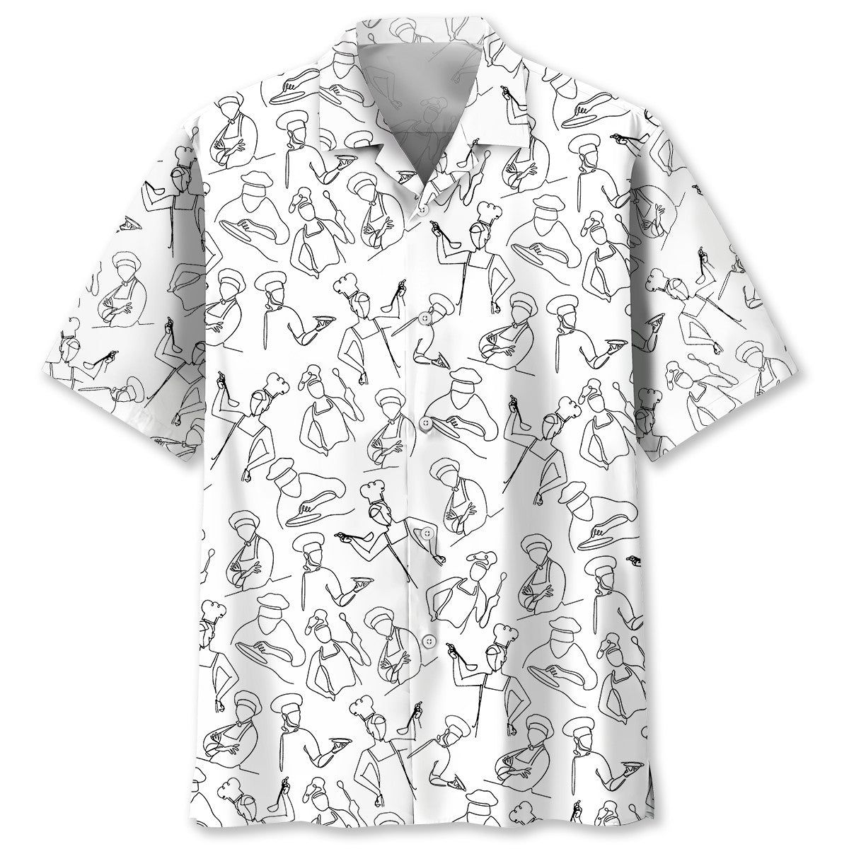 Chef Trendy Hawaiian Shirt