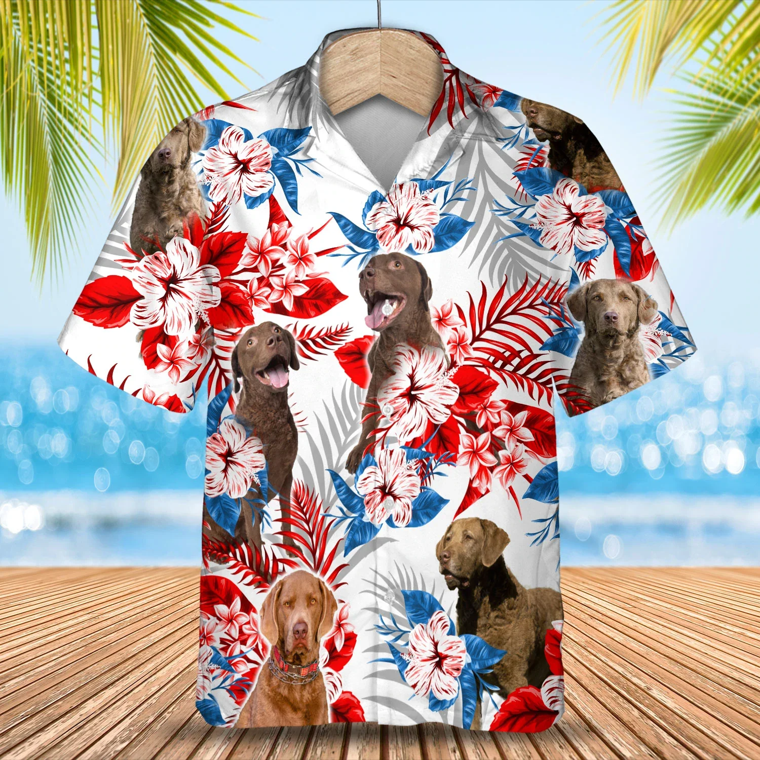 Chesapeake Bay Retriever Trendy Hawaiian Shirt – Gift For Summer, Summer Aloha Shirt, Trendy Hawaiian Shirt For Men And Women Chesapeake Bay Retriever Trendy Hawaiian Shirt – Gift For Summer, Summer Aloha Shirt, Trendy Hawaiian Shirt For Men And Women