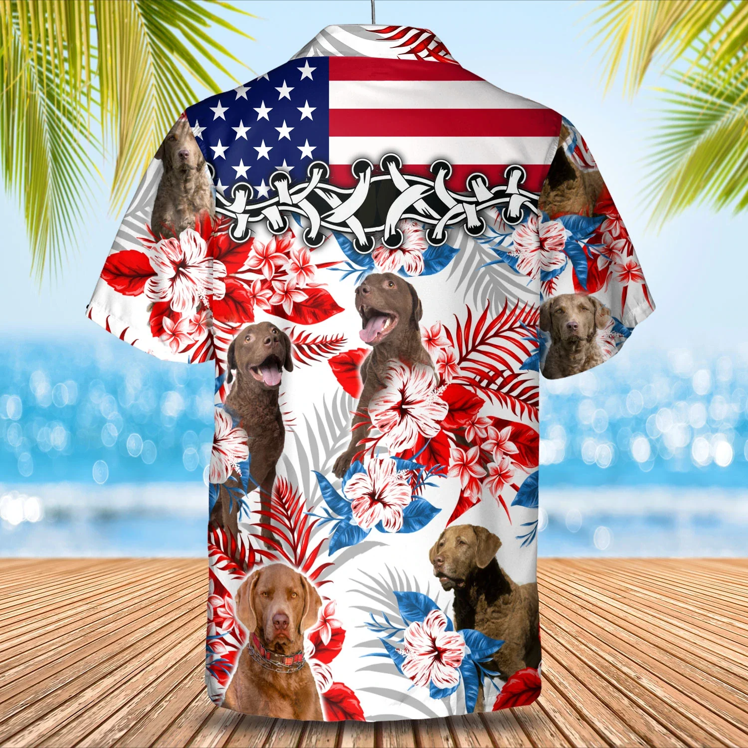 Chesapeake Bay Retriever Trendy Hawaiian Shirt – Gift For Summer, Summer Aloha Shirt, Trendy Hawaiian Shirt For Men And Women