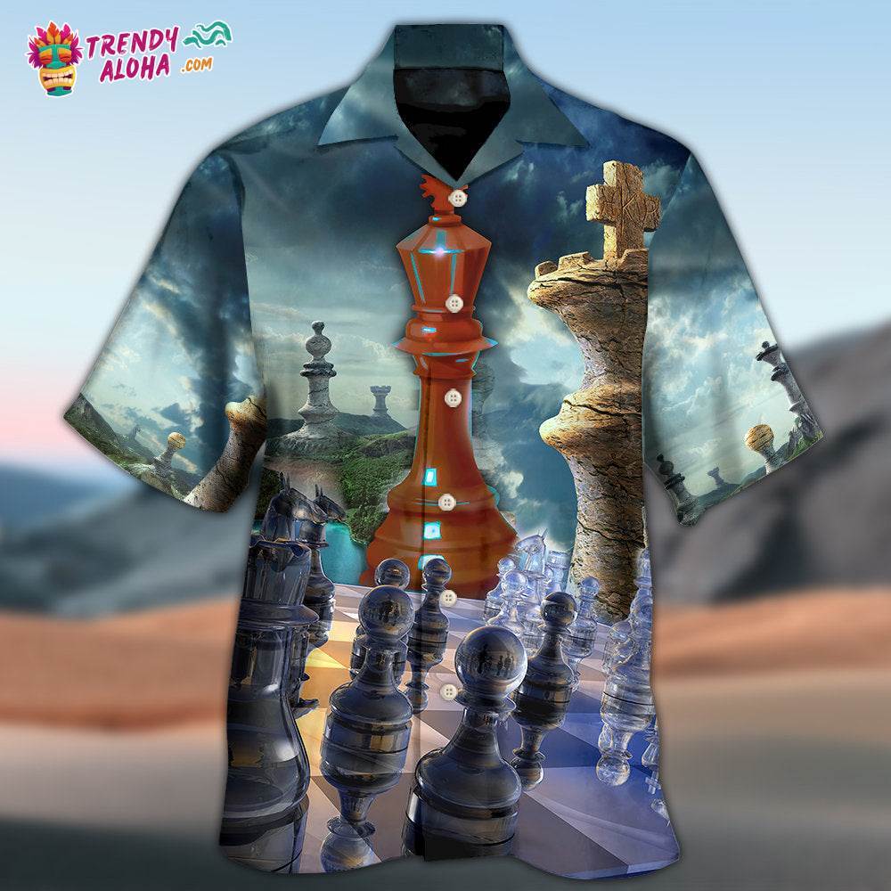 Chess Amazing Life Is A Chess Game Don’T Waste A Move Hawaiian Shirt – Trendy Aloha