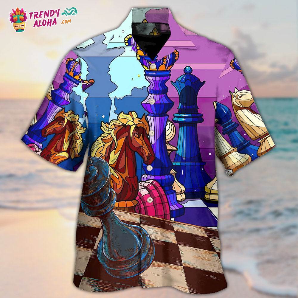 Chess Board Games Is Life Love Playing Chess Hawaiian Shirt – Trendy Aloha
