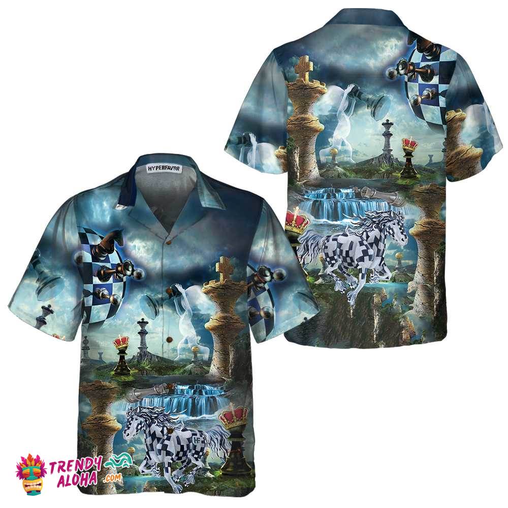 Chess Character Hawaiian Shirt, Unique Chess Shirt For Men & Women, Gift For Chess Player Chess Character Hawaiian Shirt, Unique Chess Shirt For Men & Women, Gift For Chess Player