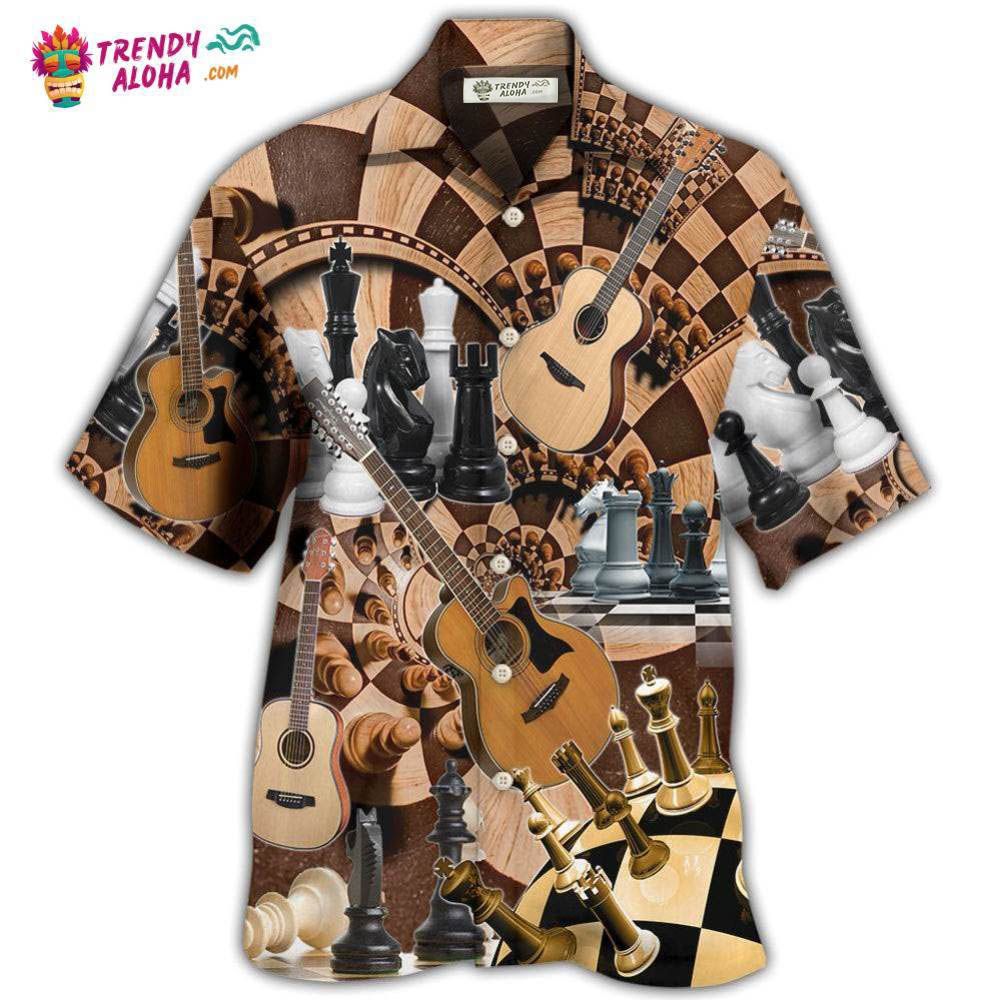 Chess I Like Chess And Guitars Hawaiian Shirt – Trendy Aloha Chess I Like Chess And Guitars Hawaiian Shirt – Trendy Aloha