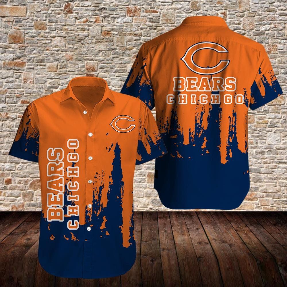 Chicago Bears Limited Edition Hawaiian Shirt: Trendy Aloha Design 08