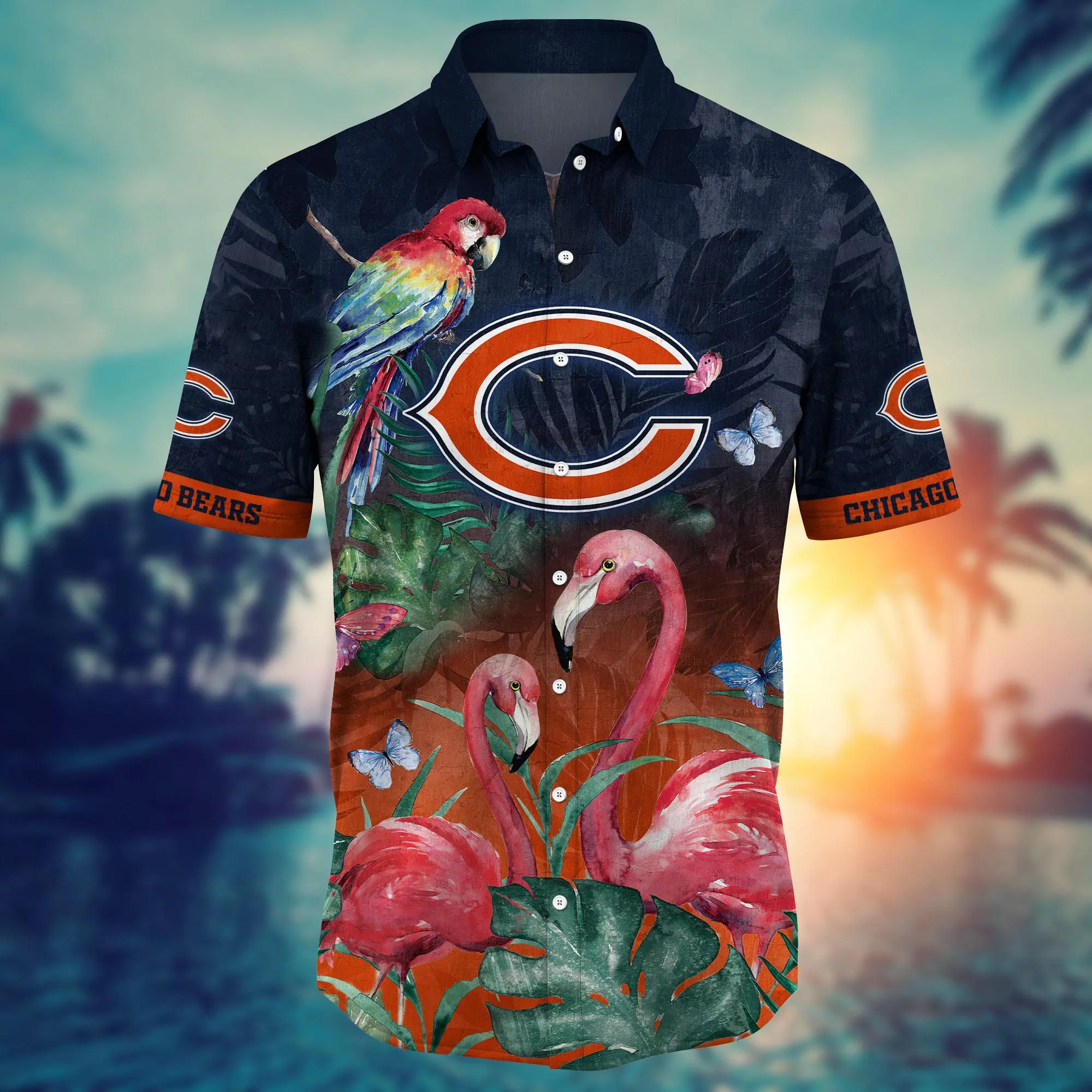 Chicago Bears NFL Hawaiian Shirt Popsicles Aloha Shirt