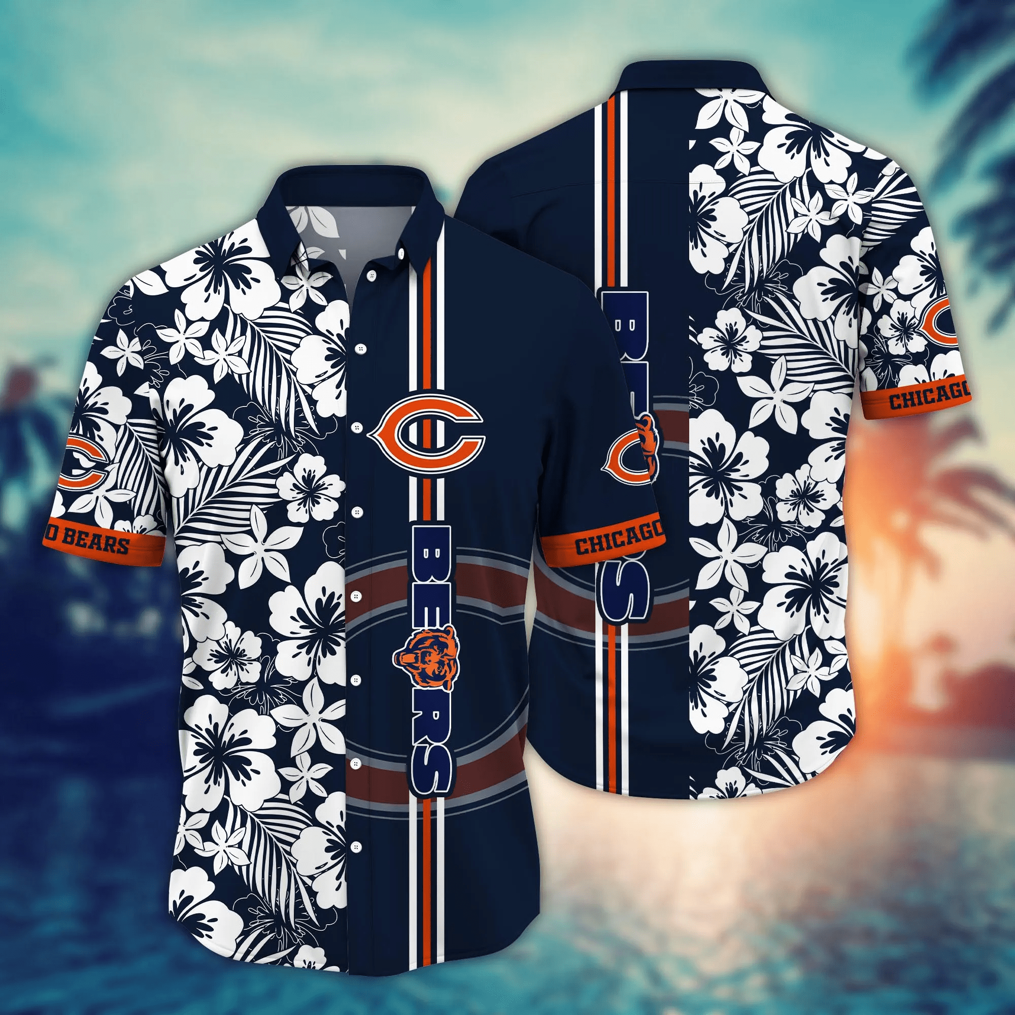 Chicago Bears NFL Hawaiian Shirt Sprinklerstime Aloha Shirt