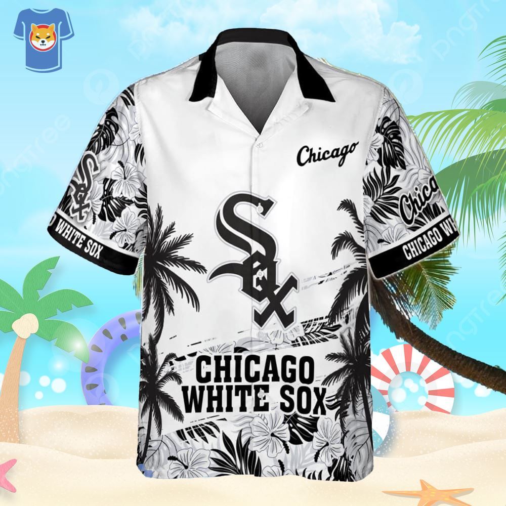 Chicago White Sox MLB Flower Pattern Summer Hawaiian Shirt Personalized