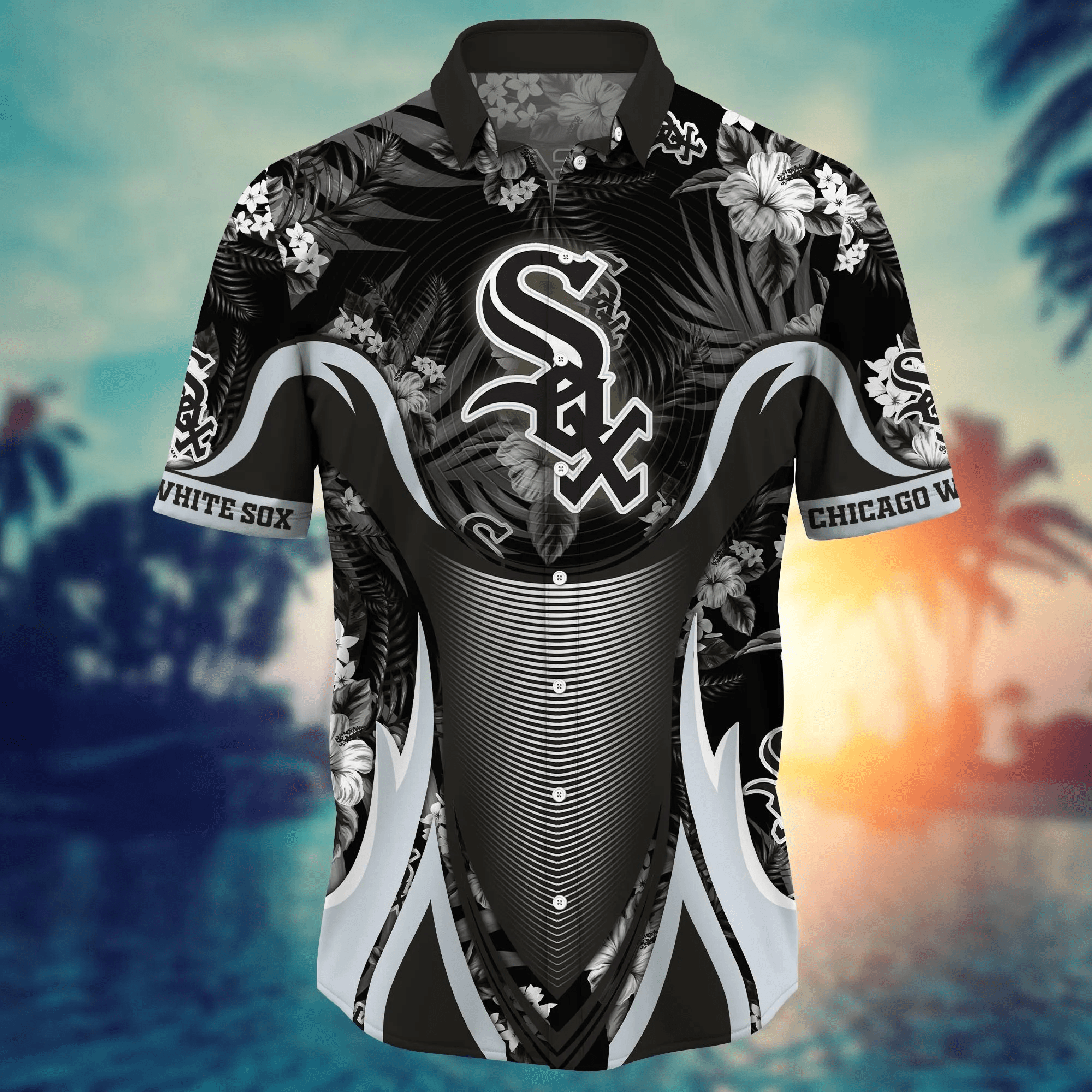 Chicago White Sox MLB Hawaiian Shirt Travel Aloha Shirt