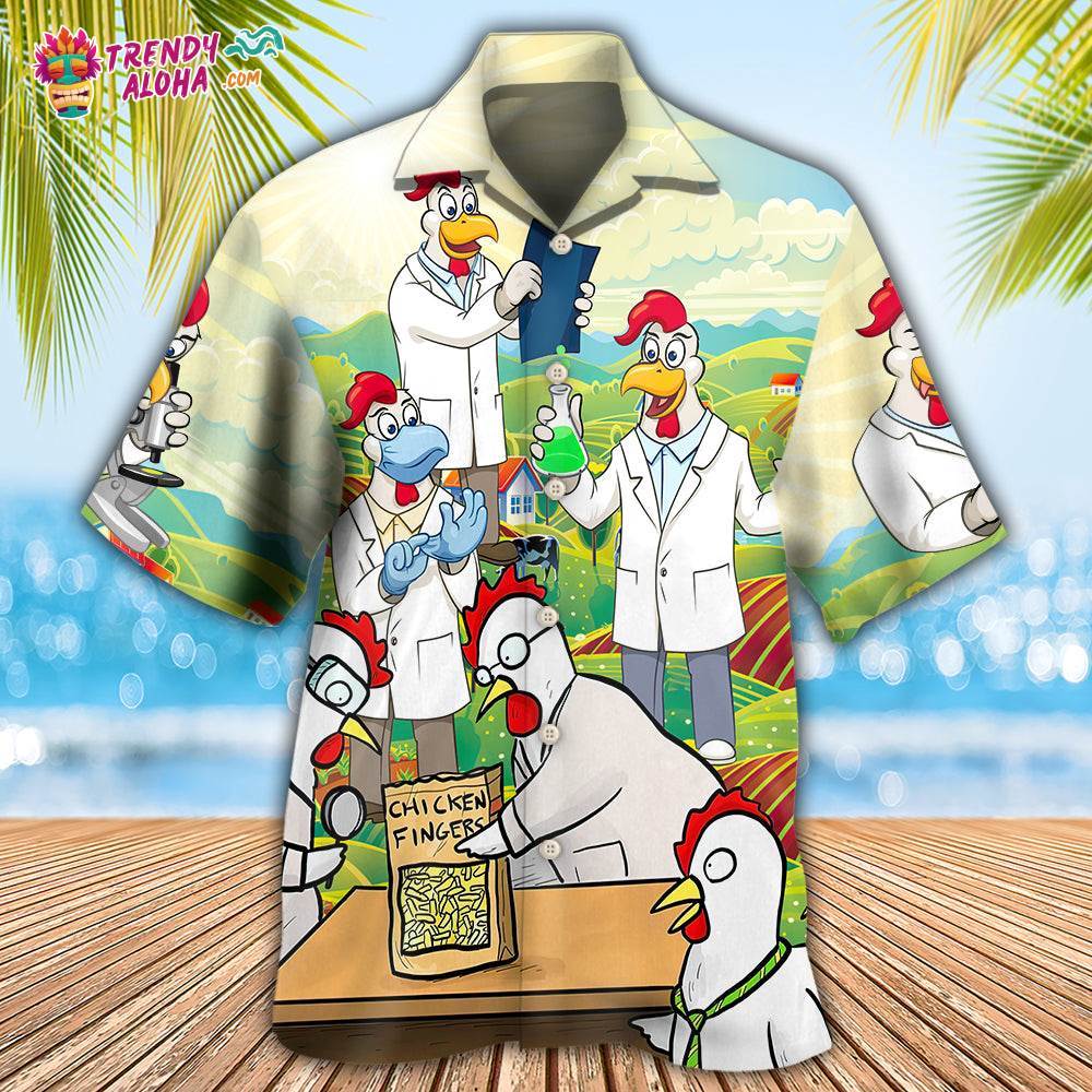 Chicken Agronomist Hawaiian Shirt – Trendy Aloha