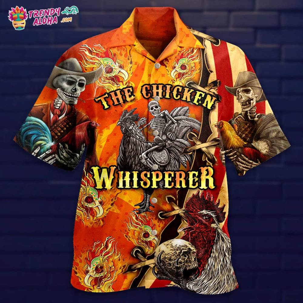 Chicken Fire The Chicken Whisperer Hawaiian Shirt – Trendy Aloha