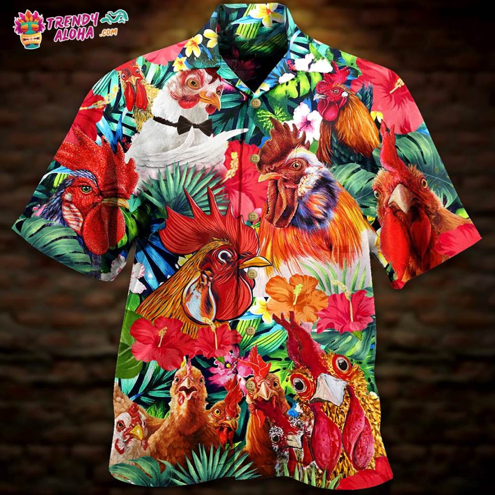 Chicken Love Farm Wonder Hawaiian Shirt – Trendy Aloha