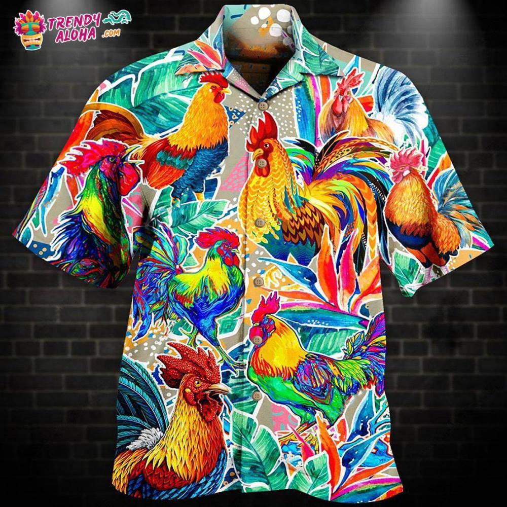 Chicken Stronger Hawaiian Shirt – Trendy Aloha