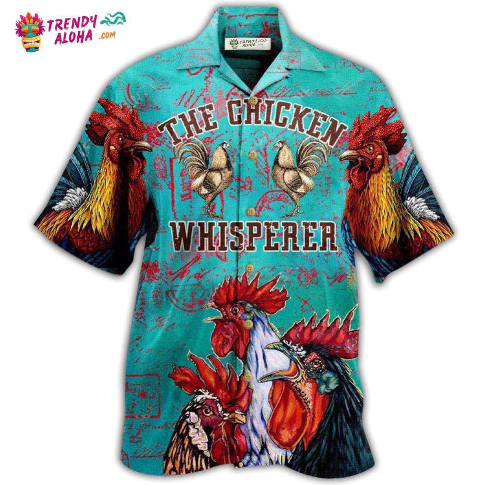 Chicken Whisperer So Cool Hawaiian Shirt – Trendy Aloha Chicken Whisperer So Cool Hawaiian Shirt – Trendy Aloha