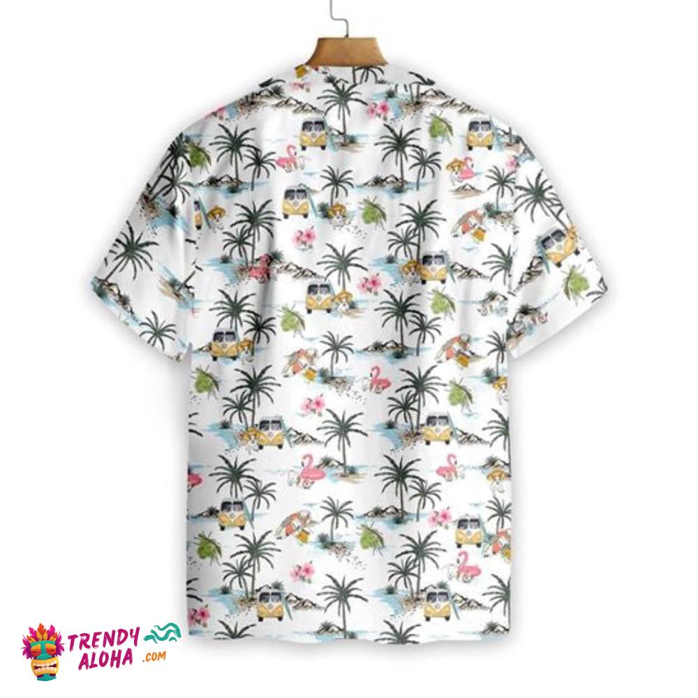 Chihuahua Hawaii Hawaiian Shirt