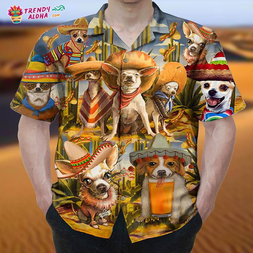 Chihuahua Is My Best Friend Hawaiian Shirt – Trendy Aloha