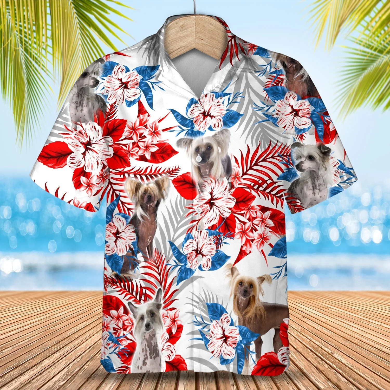 Chinese Crested Trendy Hawaiian Shirt – Gift For Summer, Summer Aloha Shirt, Trendy Hawaiian Shirt For Men And Women