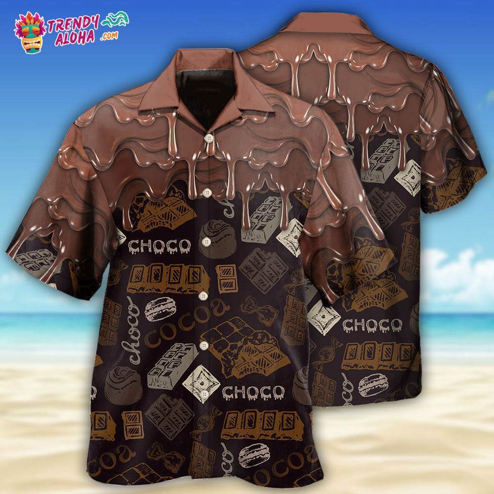 Chocolate Delicious Lover Hawaiian Shirt – Trendy Aloha