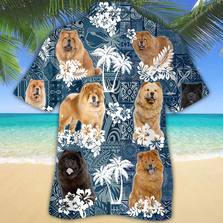 Chow Chow Trendy Hawaiian Shirt, Dog Summer Aloha Trendy Hawaiian Shirt For Men, Women