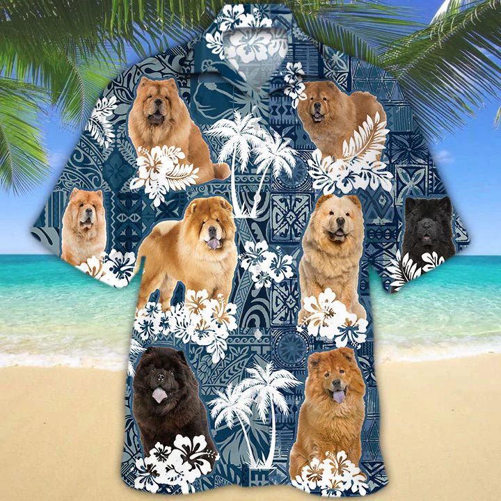 Chow Chow Trendy Hawaiian Shirt, Dog Summer Aloha Trendy Hawaiian Shirt For Men, Women Chow Chow Trendy Hawaiian Shirt, Dog Summer Aloha Trendy Hawaiian Shirt For Men, Women