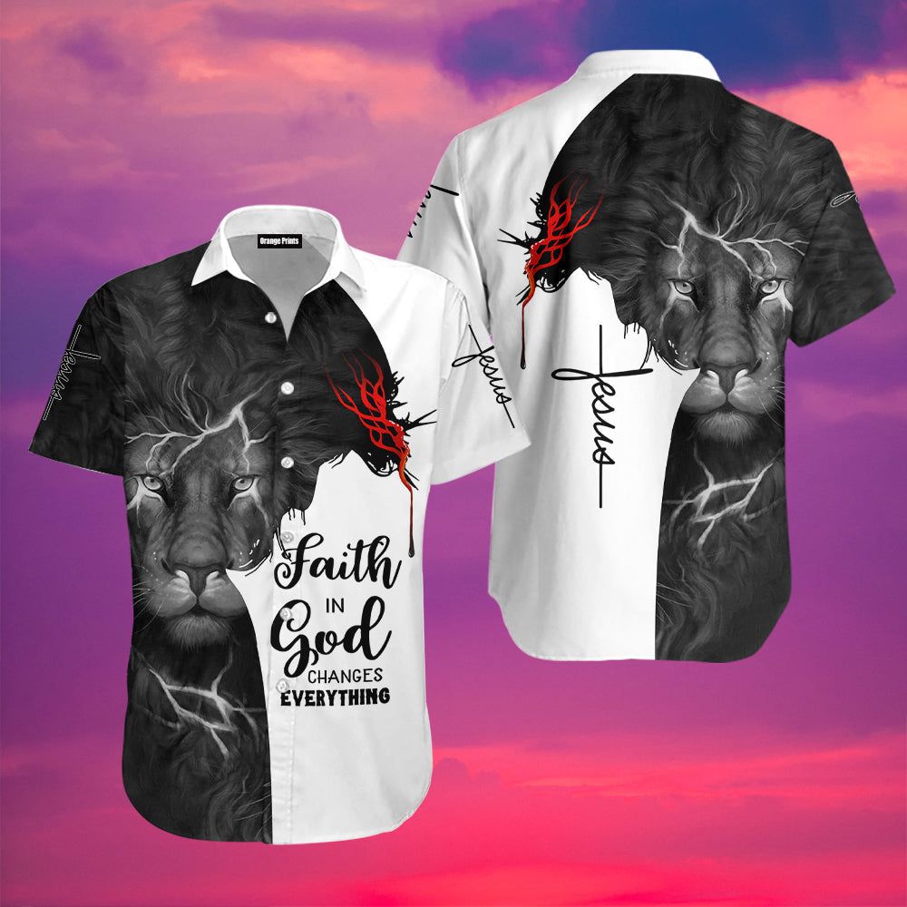 Christian Jesus Aloha Hawaiian Shirts For Men & For Women |