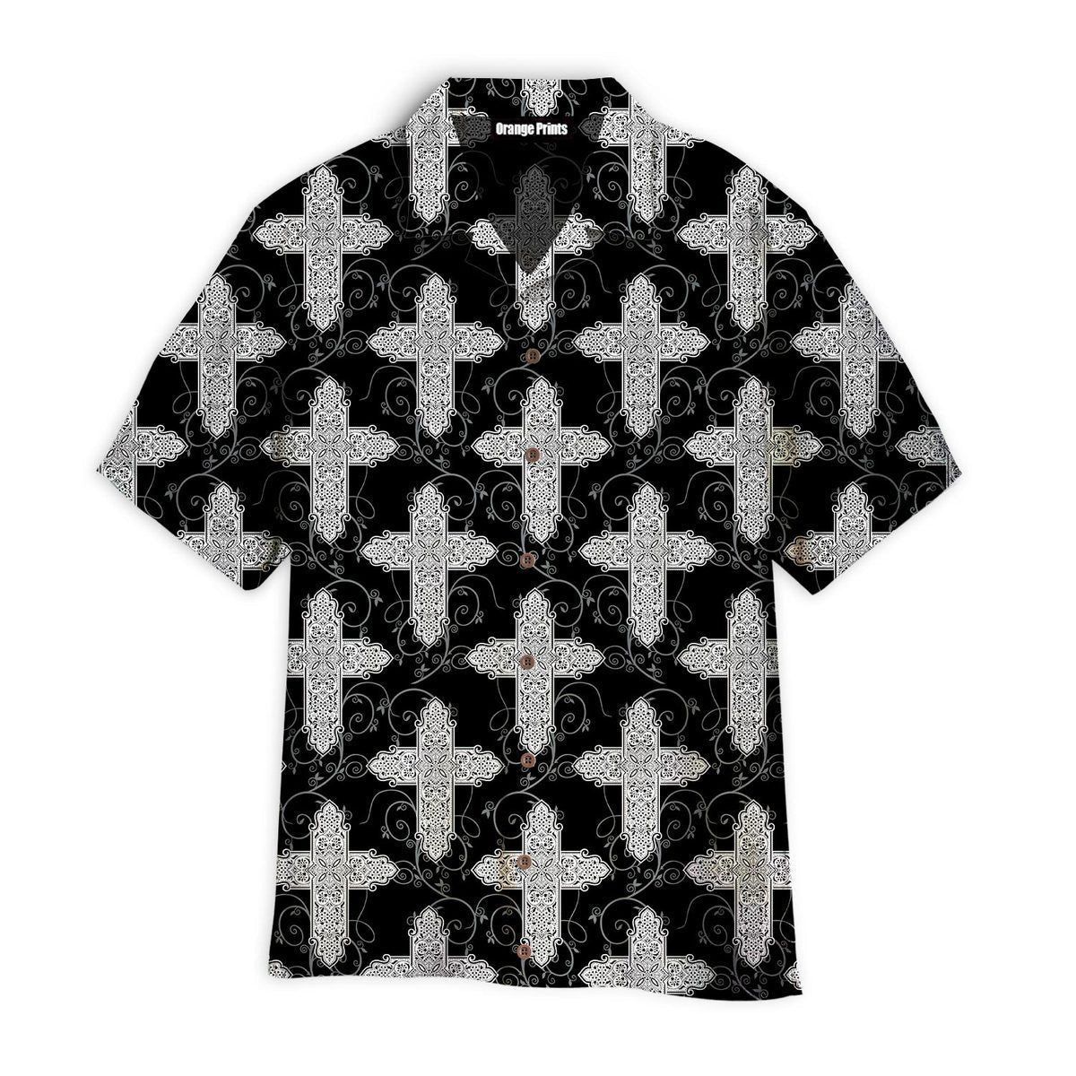 Christian Jesus Cross Pattern Aloha Hawaiian Shirts For Men & For Women | Christian Jesus Cross Pattern Aloha Hawaiian Shirts For Men & For Women |