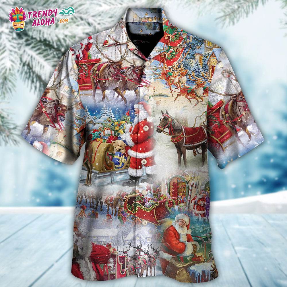 Christmas Believe In The Magic Of Christmas Hawaiian Shirt – Trendy Aloha