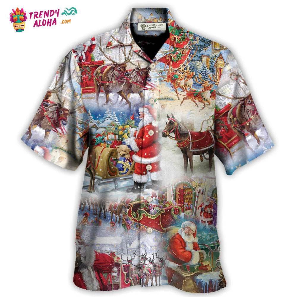 Christmas Believe In The Magic Of Christmas Hawaiian Shirt – Trendy Aloha Christmas Believe In The Magic Of Christmas Hawaiian Shirt – Trendy Aloha