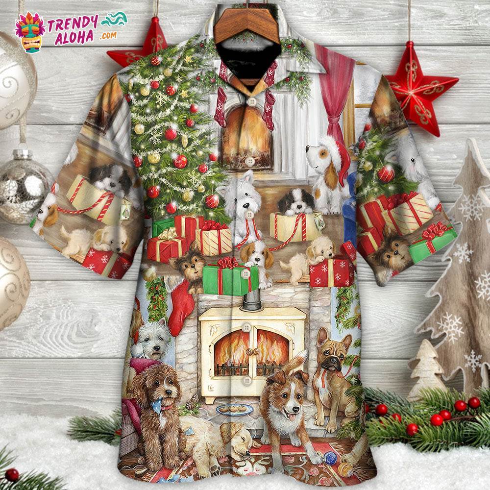 Christmas Dog Lover Merry Lovely Xmas Hawaiian Shirt – Trendy Aloha