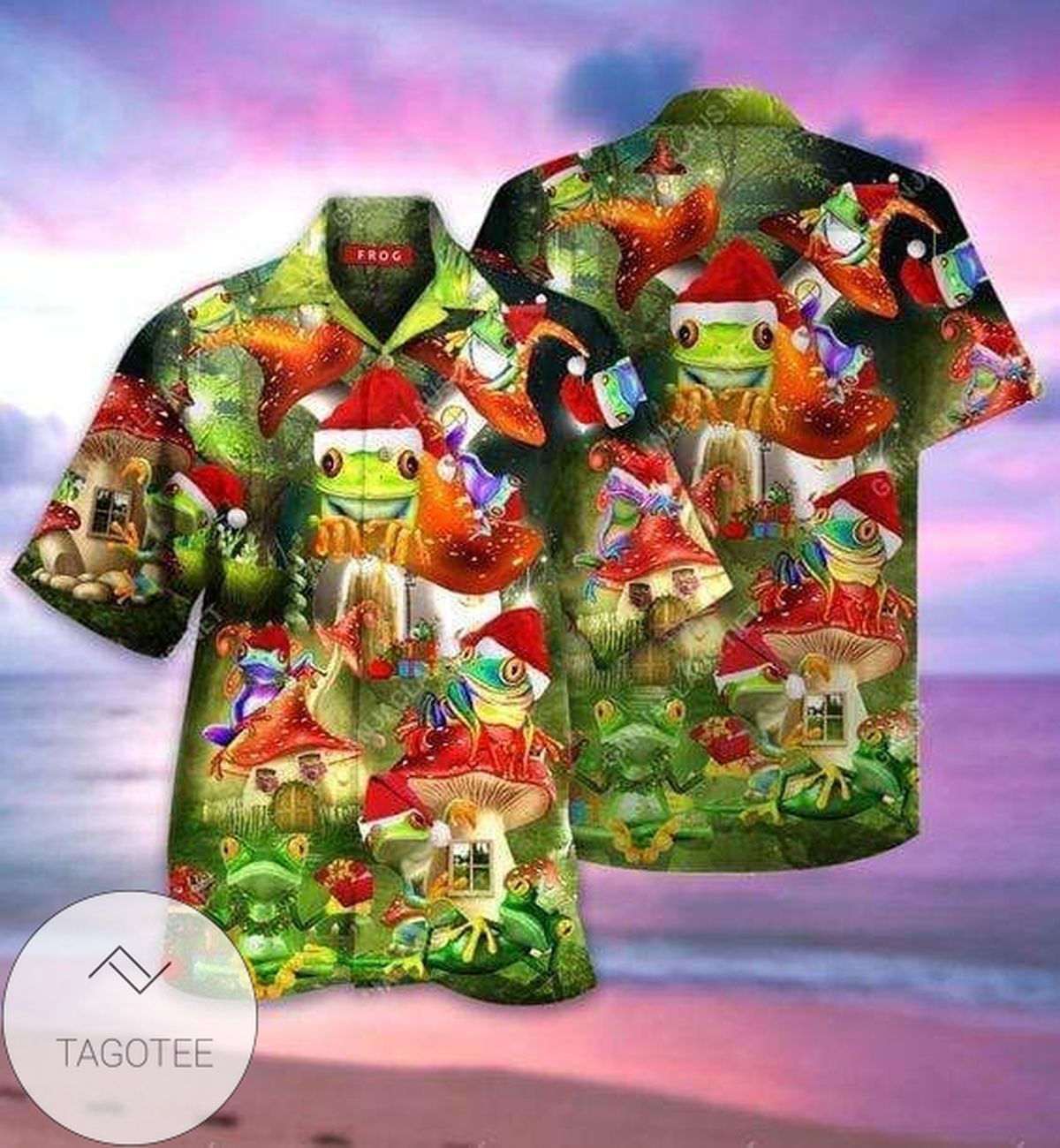 Christmas Frog Light Amazing Design Hawaiian Shirt Collection