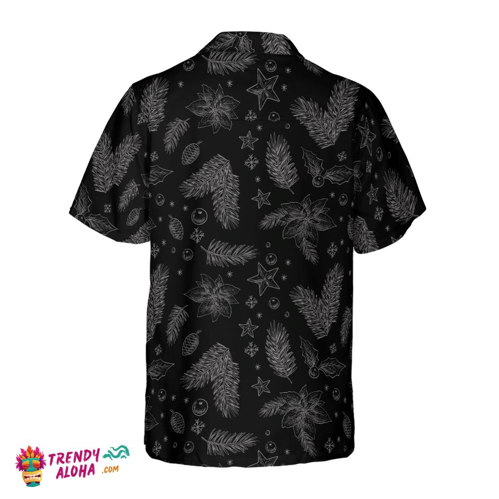 Christmas Hawaiian Shirts, Chritmas Usa Flag Pattern Shirt Short Sleeve, Christmas Shirt Idea Gift For Men And Women