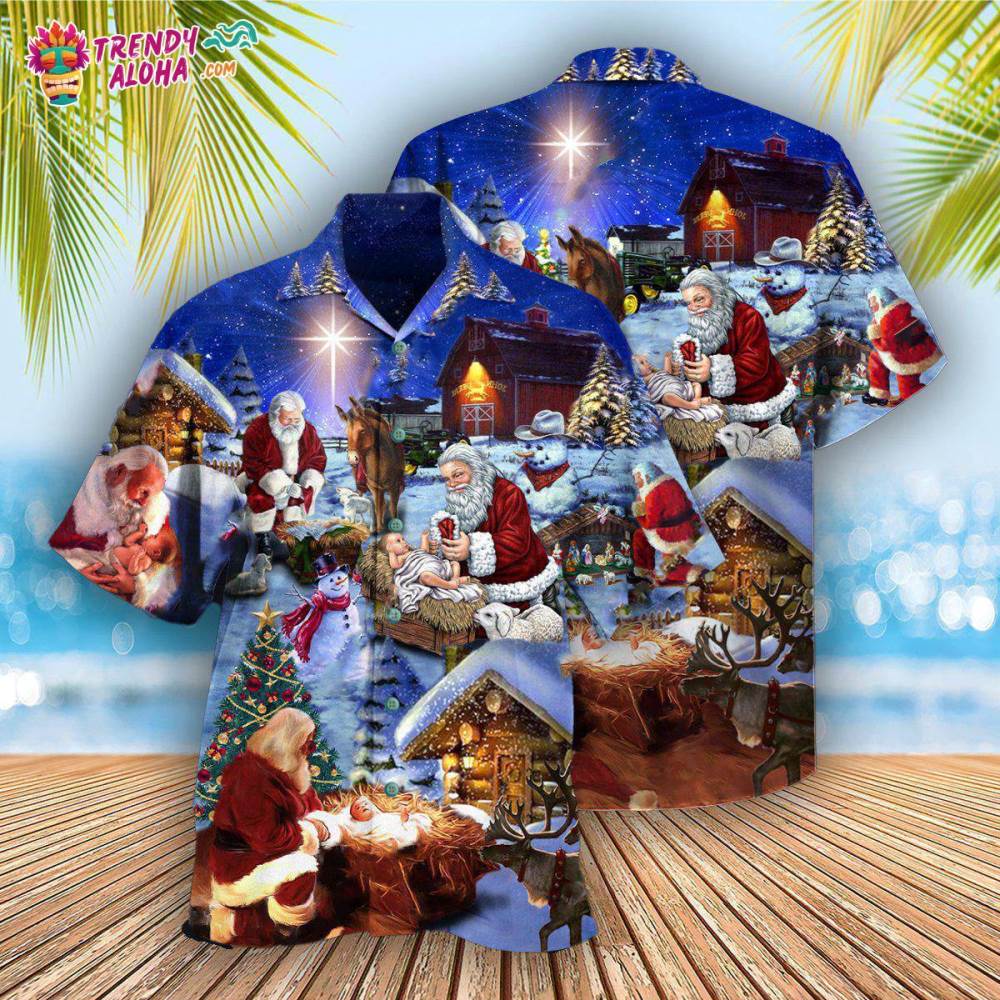 Christmas Jesus Is The Best Gift Ever Hawaiian Shirt – Trendy Aloha