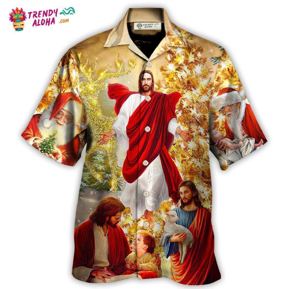 Christmas Jesus Is The Magic Of Christmas Hawaiian Shirt – Trendy Aloha Christmas Jesus Is The Magic Of Christmas Hawaiian Shirt – Trendy Aloha