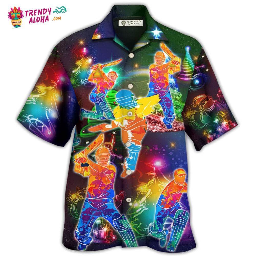 Christmas Life Is Better With Cricket Merry Christmas Blink Blink Hawaiian Shirt – Trendy Aloha