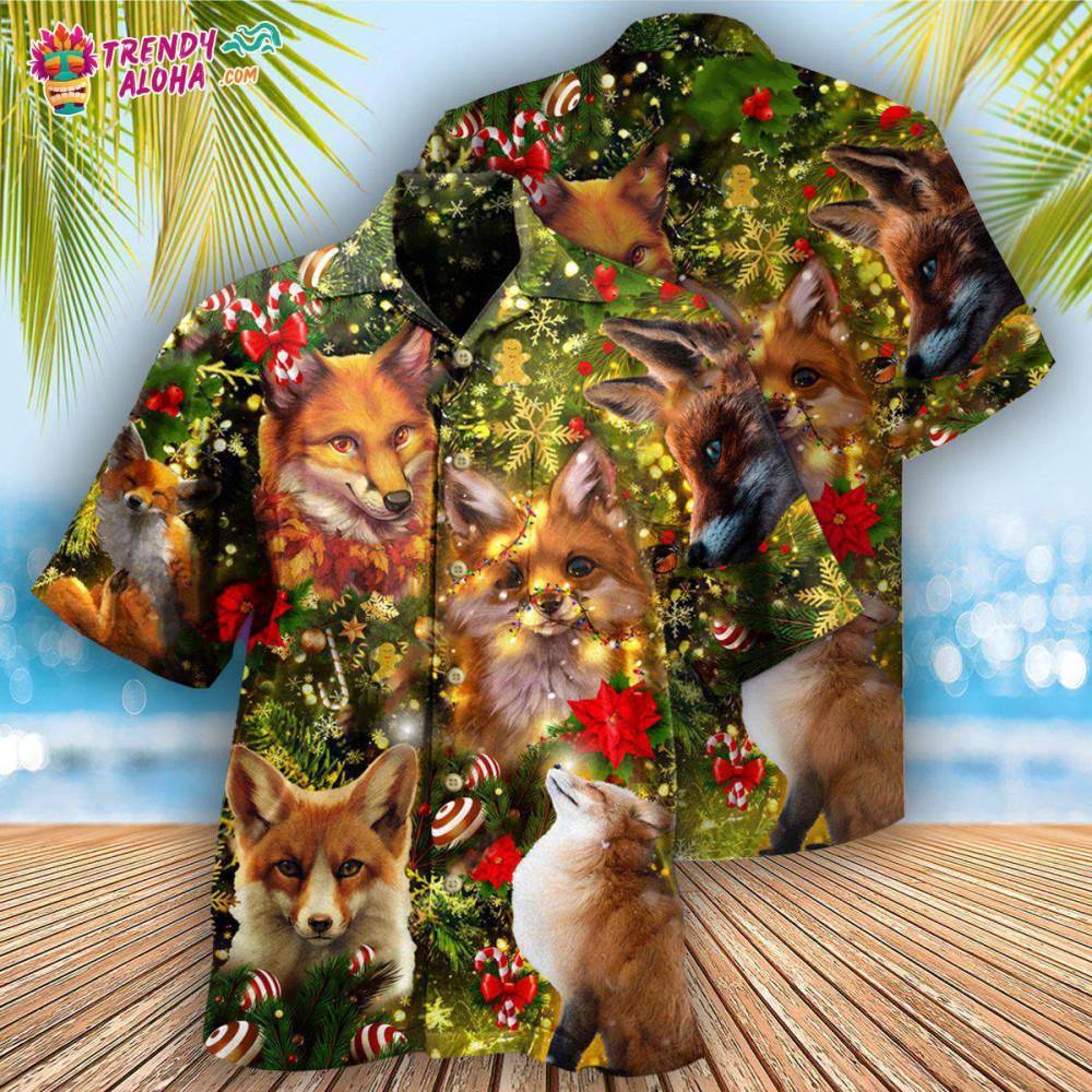Christmas Merry Christmas Foxmask Hawaiian Shirt – Trendy Aloha