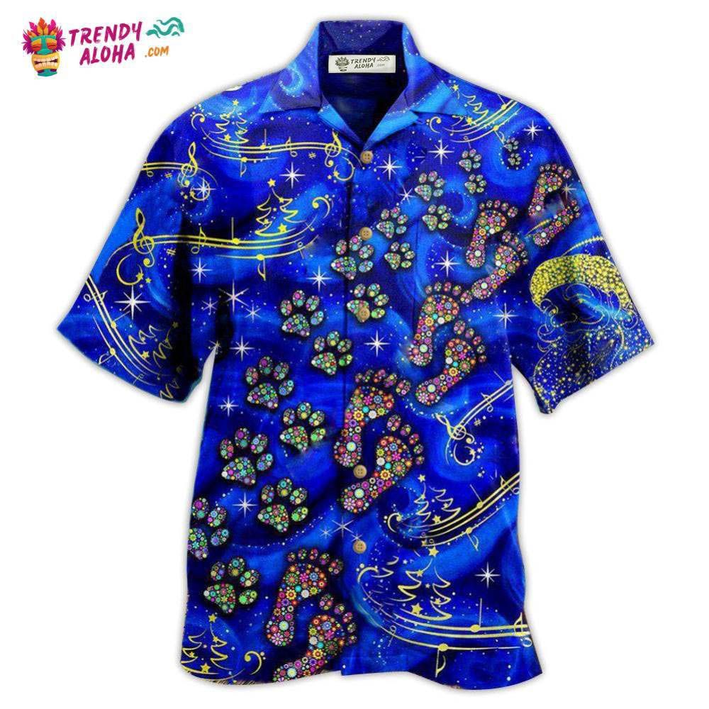 Christmas Never Walk Alone In Blue Hawaiian Shirt – Trendy Aloha
