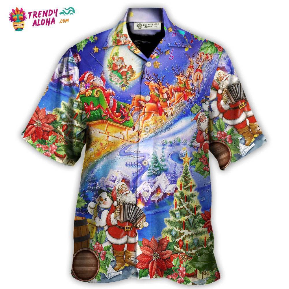 Christmas Santa Claus Love Hawaiian Shirt – Trendy Aloha