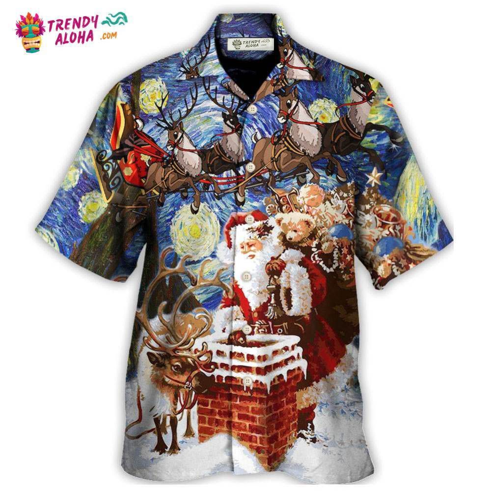 Christmas Santa Coming For You Hawaiian Shirt – Trendy Aloha