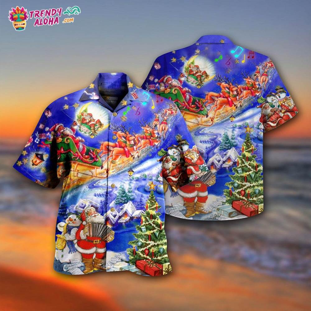 Christmas Santa Love Christmas Everytime Hawaiian Shirt – Trendy Aloha