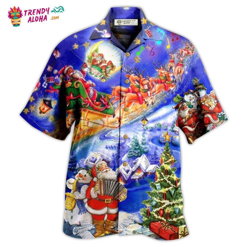 Christmas Santa Love Christmas Everytime Hawaiian Shirt – Trendy Aloha